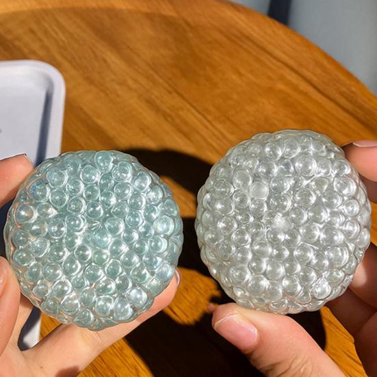 Handmade Stress Relief Balls for Hands Pinch Toy with Noisy Sound Comfortable Touch Stress Management Fidget Toy Funny Gift for Women Men