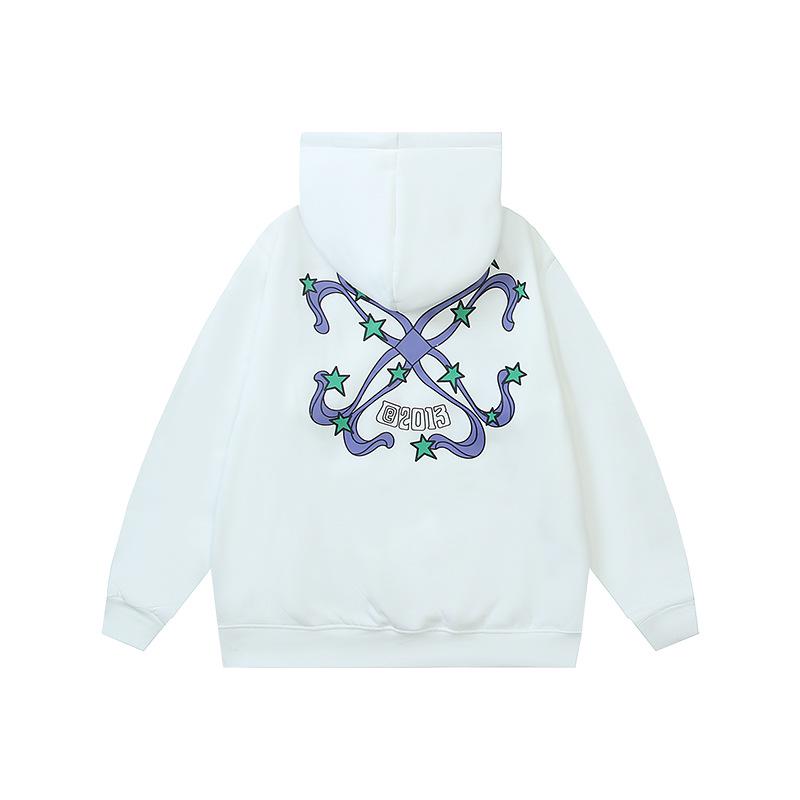 Daisy Donald Duck Collab Hoodie: Warnband & Pfeil für schmelzendes Eis