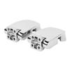Motorcycle Chrome Trunk Hinges For Harley Touring Road King Road Glide 1988-2013