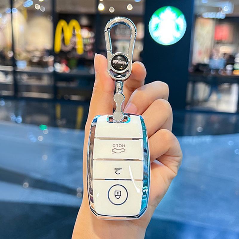 Kia Key Case Shell for K3, K4, K5, KX3, KX5, Sportage, Sorento, Yipao, and K5 Models