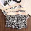 Women's Trendy Cotton Printed Mid-Rise Loose Sport Boxer Shorts