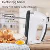 Compact Electric Egg Beater for Whisking, Cream Stirring, and Dough Mixing