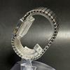Used [Working Item] SEIKO ALBA Ladies Watch Silver Square V306-5020 Battery Replaced Operation Confirmed