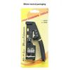 Rj45 Network Crimper - 3-In-1 Crimp/Cut/Strip Lan Cat8/7/6A/6/5E (Stp/Utp) & Rj11/12 Tel Modular Cable