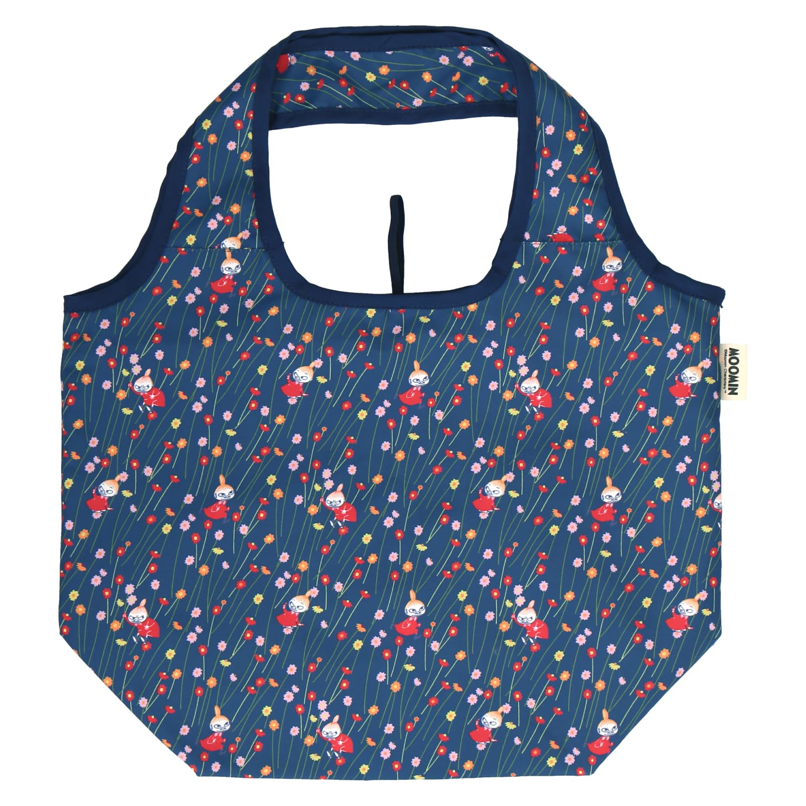 

Moomin Unisex Folding Bag 28602502 Eco Bag Little My 28602502B Navy [B] Approx. 42.5cm W x 30cm H x 18cm D