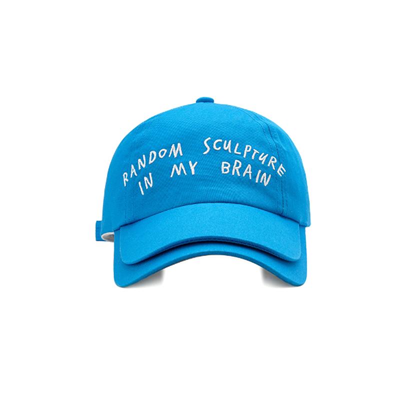 Korean Version Of The Popular Double-Eave Soft Top Letter Hat