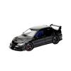 1/32 Mitsubishi Lancer Evolution Model sportovního auta z hliníkové slitiny Kovová závodní vozidla Model auta Zvuk a světlo Dětské hračky Dárek
