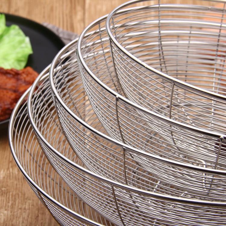 Stainless Steel 201 Dish Rack and Multi-functional Fruit Basket for Kitchen 20