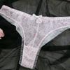 Ladies Sexy Solid Color Lace Sling Bra Lace-Up Panties Two-piece Split Sexy Suit With Steel Ring