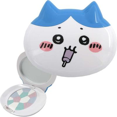 Poudre pour le visage Hachiware avec miroir CW46275 Chiikawa Chiikawa Mignon Abordable Maquillage Nagano Maquillage Coréen Peau Lumineuse Transparence <Type Multicolore>