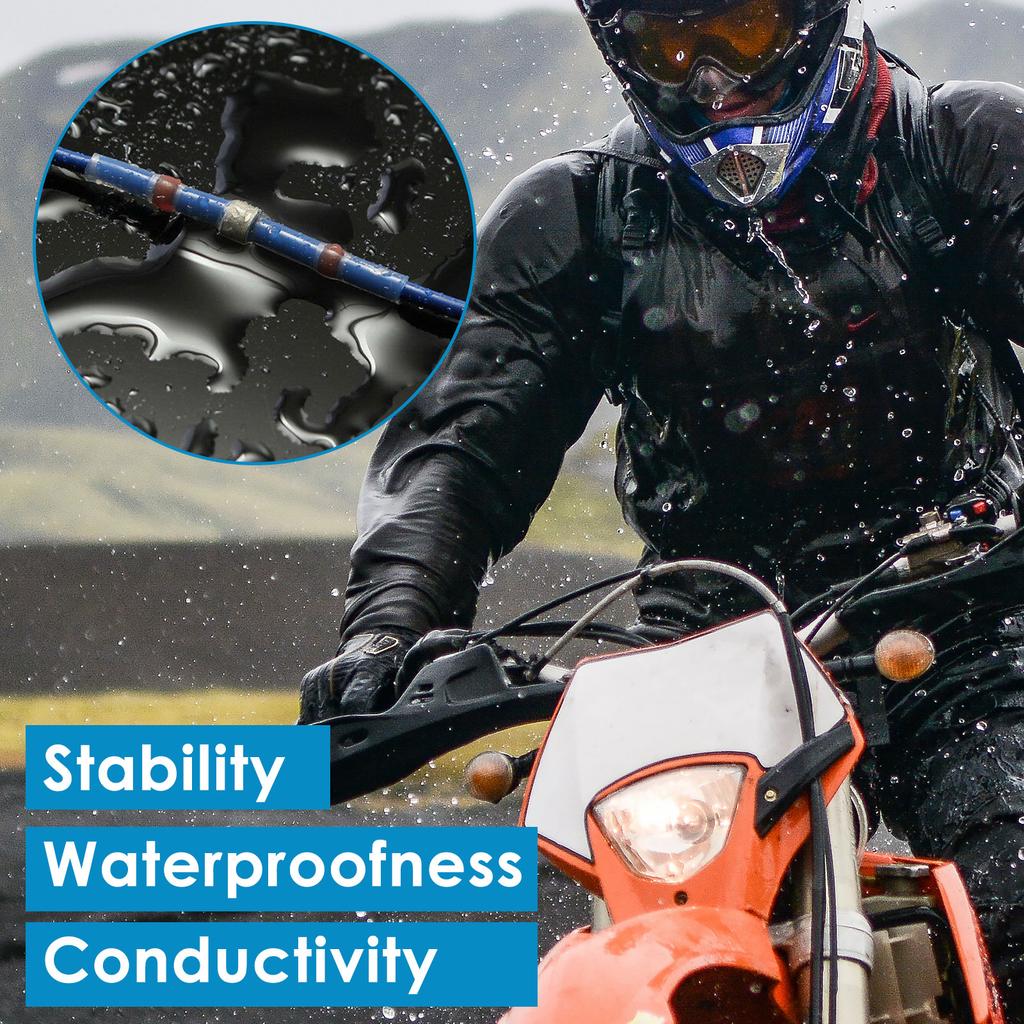 500/210pcs Heat Shrink Wire Connector Butt Terminals Kit Crimp Connectors Waterproof Insulated Electrical Terminals Marine Autom