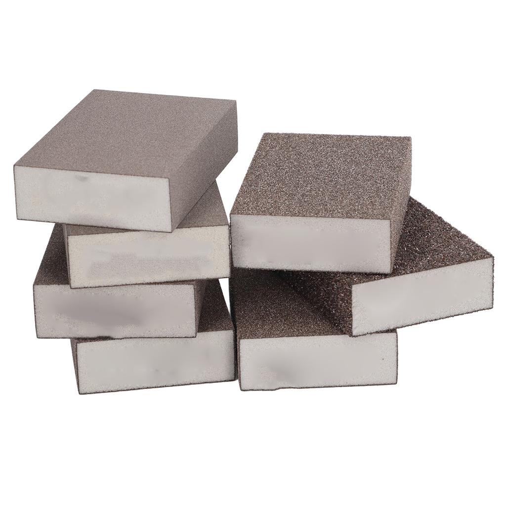 7Pcs Sanding Sponges Wet Dry Blocks Coarse Medium Fine Sand Foam 36 60 80 100 120 180 220 Grit