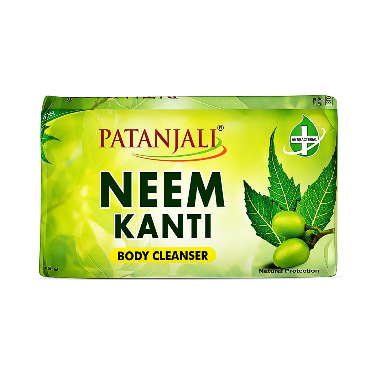 

Patanjali Neem Kanti Body Cleanser, With Rejuvenating, Nourishing & Glorifying The Skin, 75gm