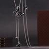 Butterfly Pendant Necklace With Alloy Chain For Fall And Winter Fashion Jewelry