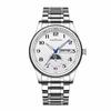 Men's Luminous Moon Phase Steel Watch - High-End Automatic Business Wristwatch