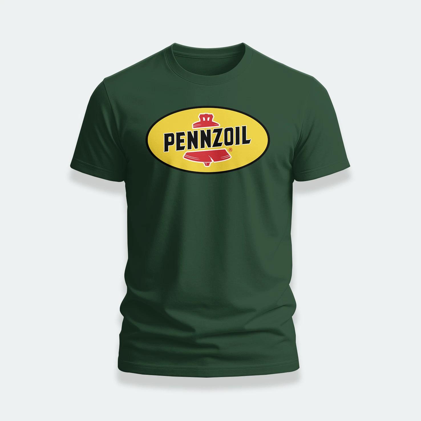 Penzoil Oil Racing logo funny T-Shirt Size S-5XL XXL