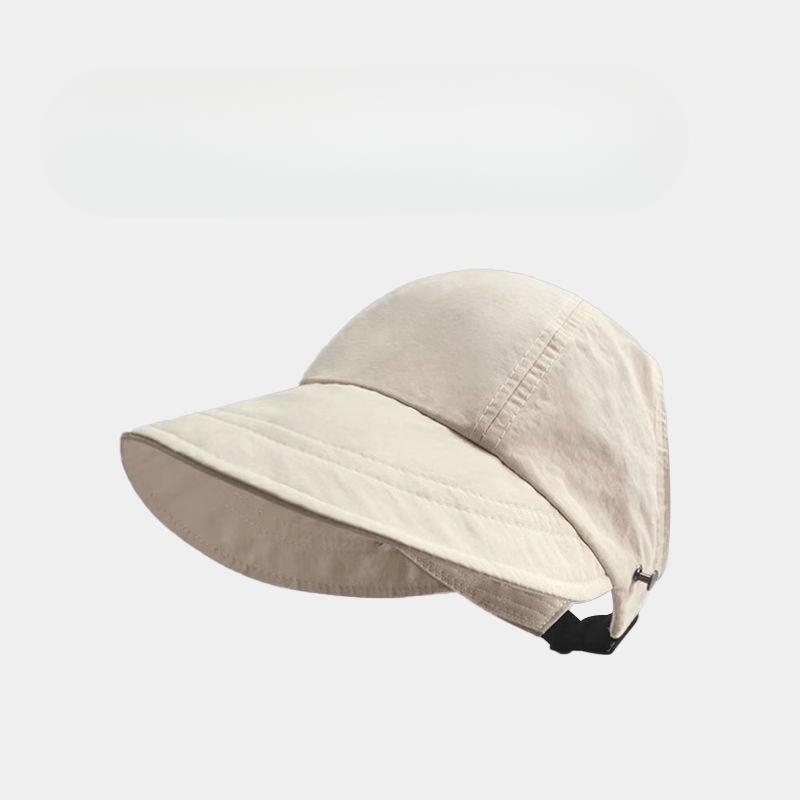 Women Can Wear Masks and Ponytail Hats for Women In Summer Sun Protection Small Empty Top Duck Tongue Fisherman Hat