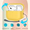 Portable Headphone Cover Premium Flexible Silicone Full Body Protections Pouch Shell for Pro3 Earbuds Active Users