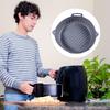 Silicone Air Fryer Pot Waterproof Air Fryer Silicone Pot Heat-insulation Multi-function Tools for Family Baking Camping Barbecue