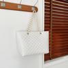 Large capacity large bag women's  new trendy versatile shoulder bag messenger bag diamond chain bag tote bag