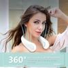 Hands-Free Bliss, Portable Bladeless Neck Fan, Ultra Quiet 360 Degree Cooling, Ergonomically Designed for All-Day Comfort, Rechargeable with Built-In