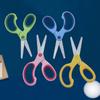Safty Scissors For Kids Student DIY Paper Children's Left-handed Scissors Scissors With Sleeve Cutting Tool Stationery