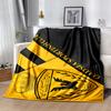 Qadsia Sporting Club Flannel Blanket Soft All-Season Throw, Design for Camping, Car Travel, Hiking Sofa, Bed, Office Perfect Gift for Parties