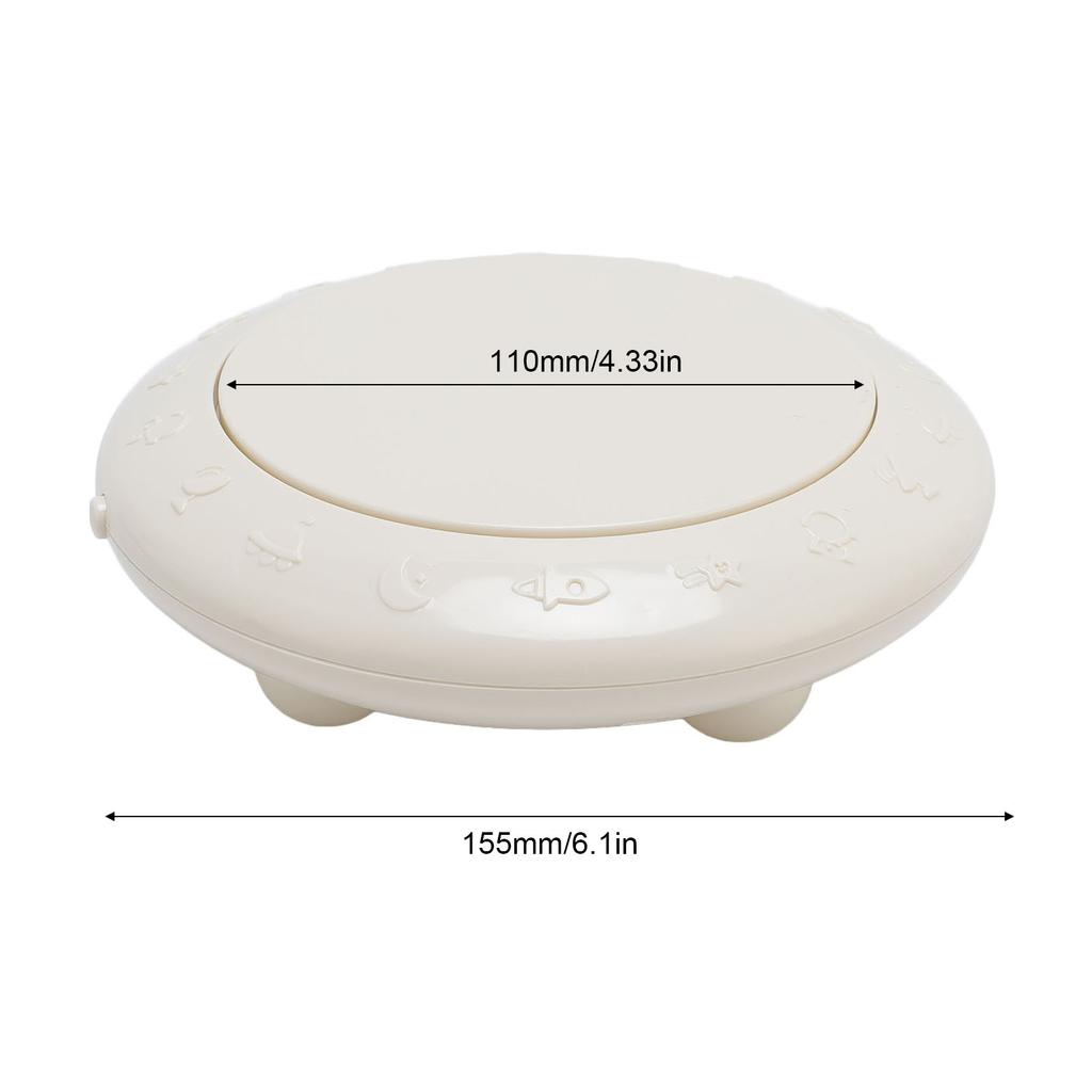 Rotating Cake Turntable with Music Stable Easy Control Multipurpose Cake Display Stand for Birthday Party