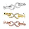 Bracelet Necklace Clasp Bangle Bracelets Fashion Zircon Hook Connector Jewelry Handmade DIY Making Finding Accessory
