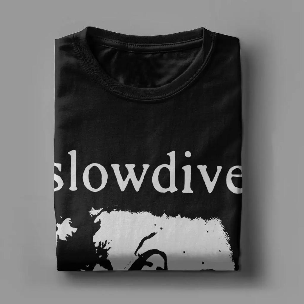Men Slowdive T Shirt Cotton Clothing Leisure Short Sleeve Round Neck Tees