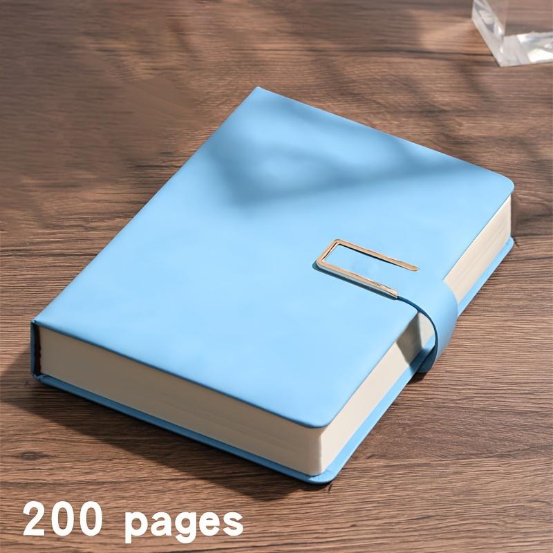 Vintage A5 Leatherbound Notebook with Personalized Soft Cover and Bookmark - Perfect for Business Meetings and University Life