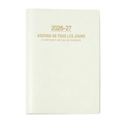 Exclusive To Official 2026 March 2026 Monthly A5 Anne De Marks Stores Planner/Schedule Book, Start, Block, Size, Paris, White, 26SDR-H01-WH