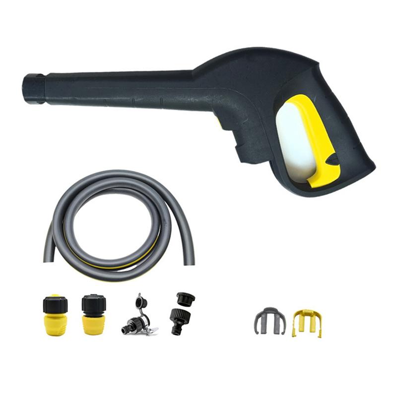 For Karcher K2 K3 K5 Electric High Pressure Washers-Lance And 5/8 In X 6.5 FT Garden Hose Set