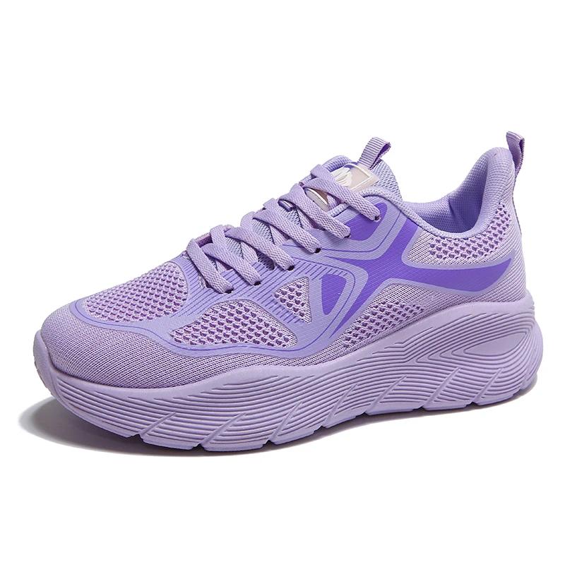 Female Shoes Size 35-44 Spring New Outdoor Lace-Up Sneakers Big Size Men Women Tennis Sports Running Shoes Zapatillas De Mujer