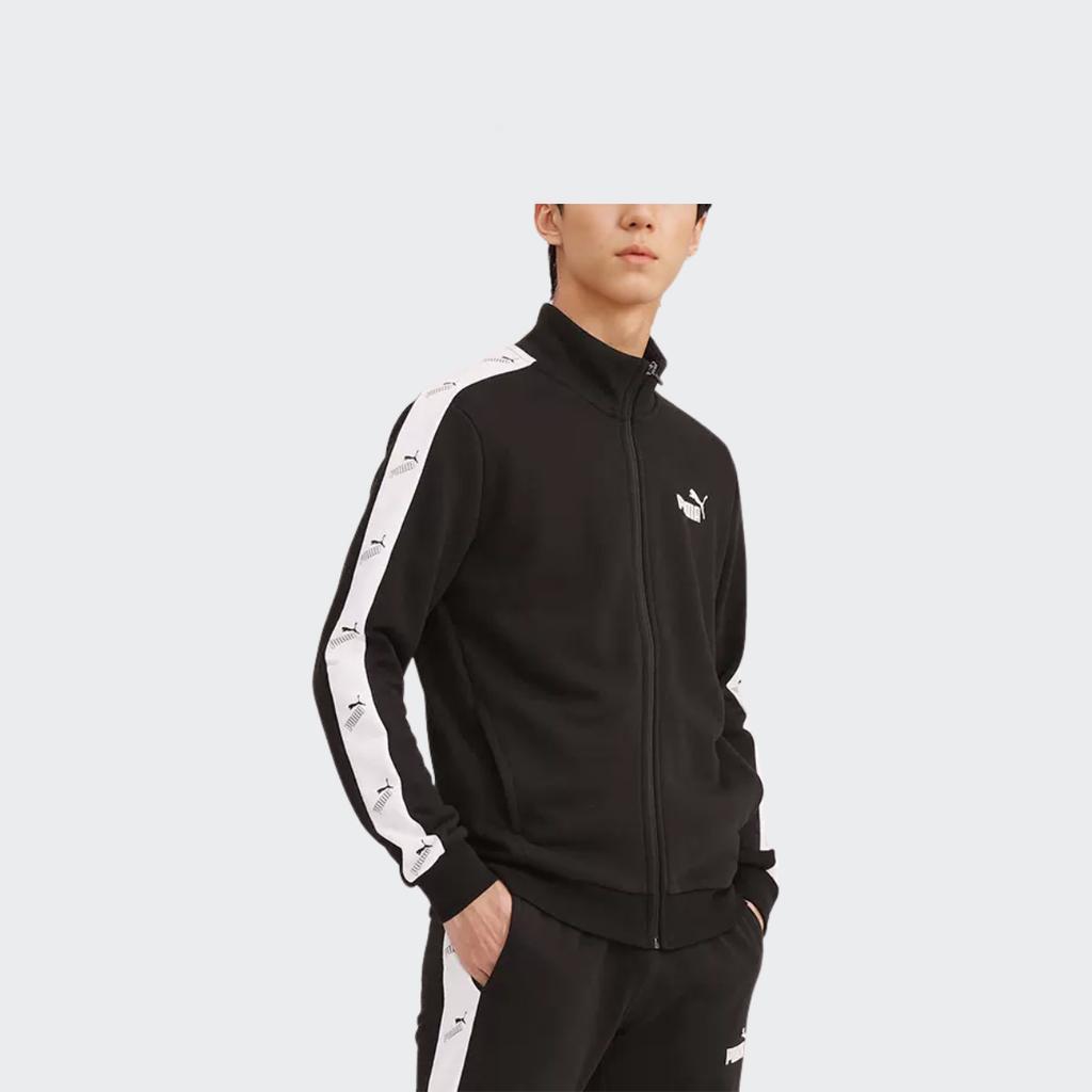 Puma Logo Print Color Block Casual Set Men Sets Black 532697-01