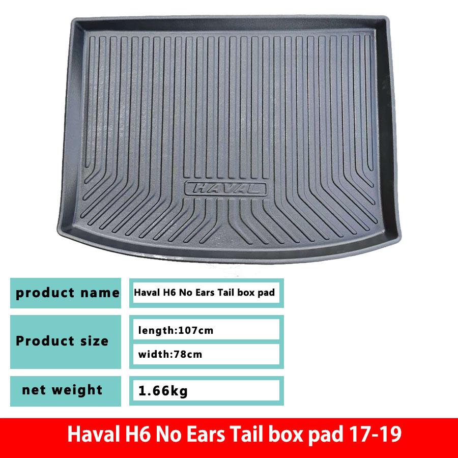 Eco-friendly Wear-resistant Waterproof TPE Trunk Mat for 2017-2019 Great Wall Haval H6