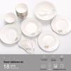 Picasso Flower of Friendship 18-Piece Chinese Dinnerware Set