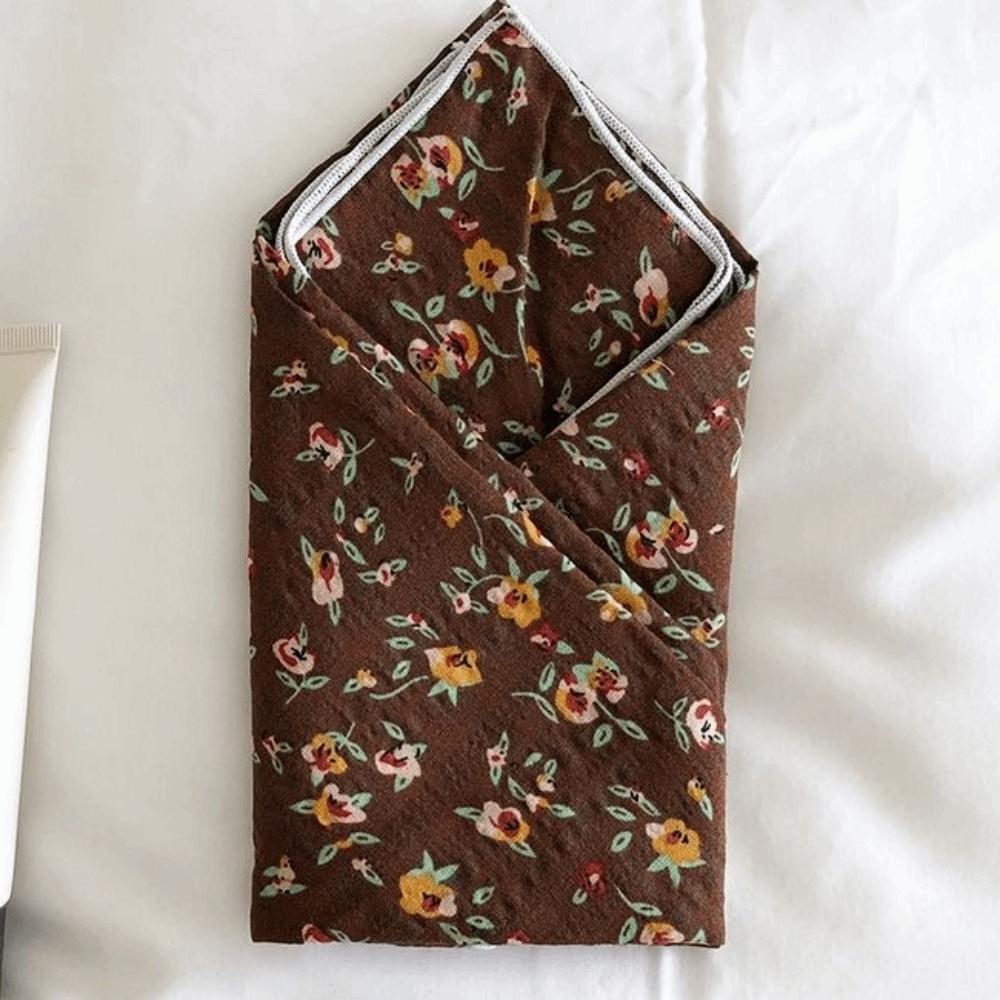 Wraps Female Shawl Cotton Linen Small Square Scarf Printed Scarf Korean Style Scarves Silk Scarf