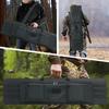 47in/120cm Tactical Rifle Backpack - Universal Carrying Case for Carbine Sniper Airsoft Guns with Shooting Accessory Compartment