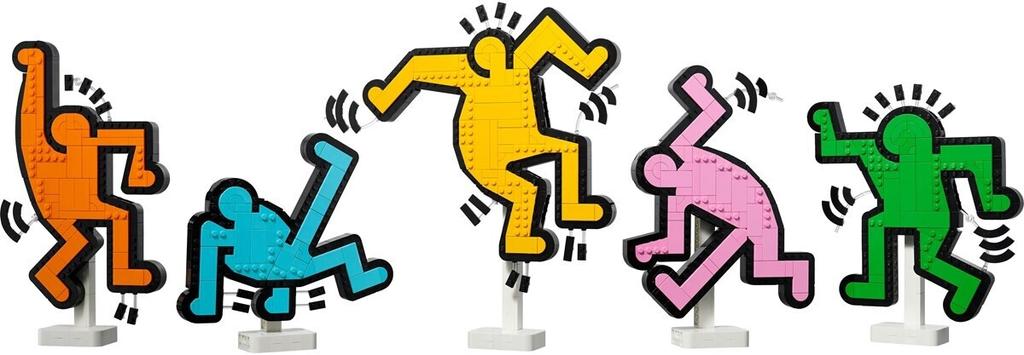 LEGO конструктор рация Art Keith Haring – Танцующие фигурки (31216)
