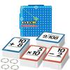 Educational Arithmetics Cards For Children Quality Paper Math Practice Flashcards Colorful Interactive Math Study Cards