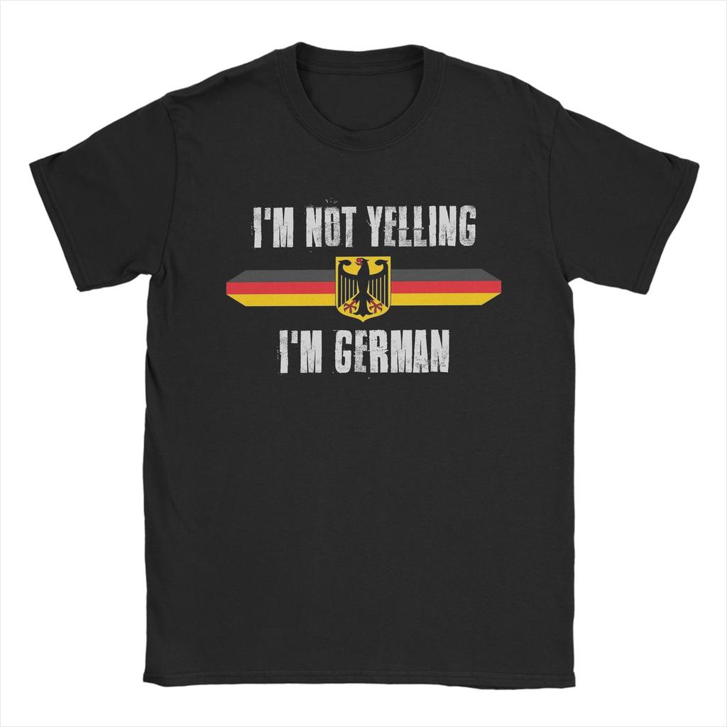 Badge of Germany Deutschland T Shirts Men 100 Cotton Creative TShirts Crew Neck  Tee Shirt Short Sleeve Clothes Big Size