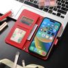 VIVO Lederhülle: Magnetisches Flip-Cover mit Kartenfächern für Samsung, Xiaomi, Huawei, iPhone