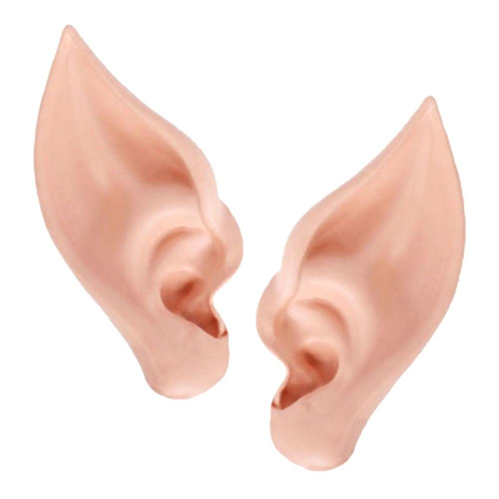 Carnival Dress Up Elf Ears Latex False Ears Cute   Halloween
