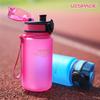 UZSPACE 350ML Kids Water Bottle Tritan BPA Free Children Water Bottle Leakproof Eco-friendly No Smell Plastic