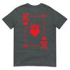 King Hearts Card Costume Playing Cards King Of Hearts Tshirt