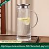 Large Capacity Heat-Resistant Glass Water Pitcher