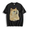 Crying Doge T-Shirt - Emotional Meme Unisex Tee
