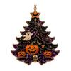 Acrylic Pumpkin Ghost Ornaments Halloween Tree Hanging Ornament, Skull Seasonal Transparent Craft Decor Decor, Spooky Pendant for Party Home, Festive