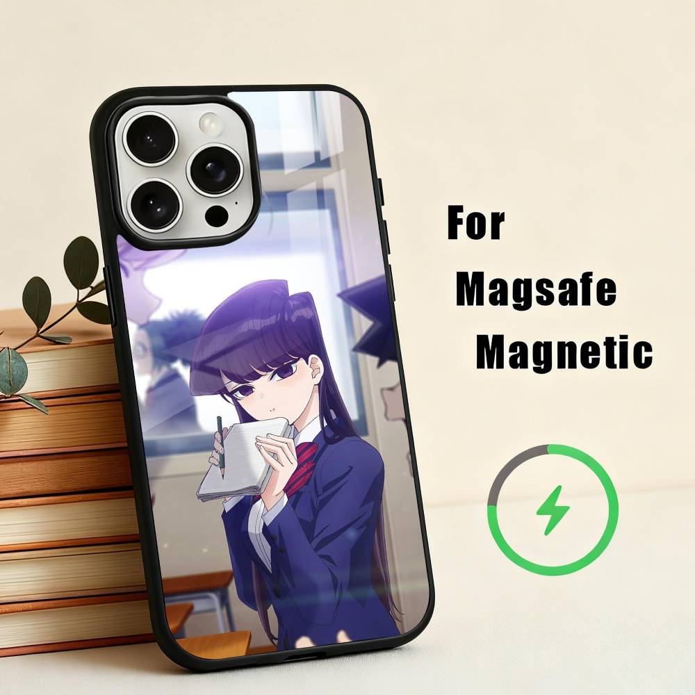 

K-Komi Cant C-Communicate Phone Case For iPhone17,16,15,14,13,12,11 Plus,For Magnetic Wireless Charge Cover iPhone11